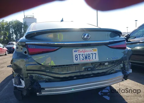 2020 Lexus Es 300H from USA, damaged, VIN 58AD21B12LU010862